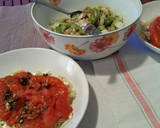 Foto del paso 8 de la receta: Espaguetis con tomates asados y queso feta
