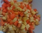 Foto langkah ke 1 dari resep Gabin Ragout Ayam Sayur.