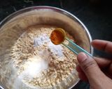 A picture of step 2 of Butter chakli.