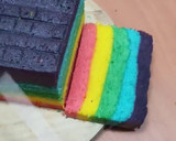Foto langkah ke 5 dari resep Bolu Pelangi.