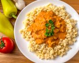 Borjúpaprikás recept fázis 12 fotója