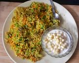 व्हेज पनीर बिर्याणी (Veg Paneer Biryani Recipe In Marathi) रेसिपी स्टेप 5 फोटो