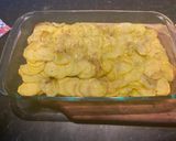 Foto del paso 4 de la receta: Lenguado al queso azul sobre hojaldre de papas