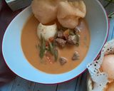 Foto langkah ke 4 dari resep Lontong Sayur | Bumbu Rendang.