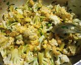 A picture of step 6 of Keema Gobhi.