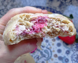 Foto del paso 11 de la receta: Bollitos sin gluten rellenos de frambuesas ❤️ y almendra
