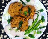 A picture of step 7 of Healthy vada.