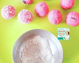 A picture of step 6 of Instant Rose Coconut Ladoo.