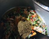 A picture of step 11 of Fried Spiced Paneer Biryani.