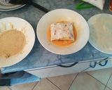 Gombás-csirkés töltött, rántott palacsinta recept fázis 4 fotója