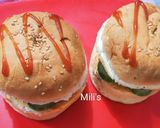 চিকেন টিক্কি বার্গার (Chicken tikki burger recipe in Bengali) রেসিপি ধাপ - 12 ছবি