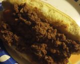 A picture of step 2 of Meat Sauce for Hotdogs Batch 2.