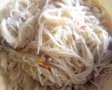 A picture of step 4 of Spaghetti and bean.
