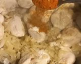 Une image de l'étape 8 de Poulet aux légumes de saison.