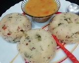 A picture of step 6 of Masala Tadka Katori Idli.