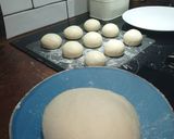 A picture of step 5 of Half Brioche Half Sourdough Burger Buns.