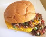 A picture of step 7 of Sloppy Joe.