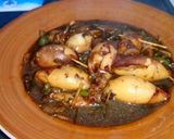 Foto langkah ke 5 dari resep Cumi saus tiram isi telor.