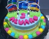 Foto langkah ke 5 dari resep Puding Ultah.
