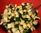 Foto del passaggio 1 della ricetta Zucchine gratinate al forno