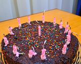 عکس مرحله 1 از دستور 🎂✔کیک تولد ۳ تخم مرغی بدون فر✔🎂