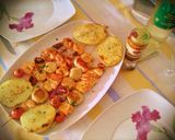 Foto del paso 1 de la receta: Brochetas de frutos del mar