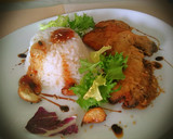 Foto del paso 5 de la receta: Escalope de ternera con guarnición de arroz