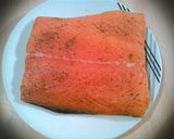 Foto del paso 1 de la receta: Salmón marinado aprovechado