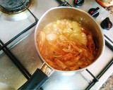 Foto del paso 2 de la receta: Lasaña de gambas y rape
