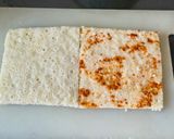 A picture of step 4 of Pavbhaji Stuffed Grilled Dhokla Sandwich No Bread Sandwich (Never Ever Yet Published Unique Recipe).