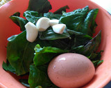 Foto del paso 5 de la receta: Panquecas de albahaca y espinaca con ajo!