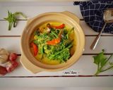 Foto langkah ke 5 dari resep Gulai Pucuk Labu Terong Ungu.