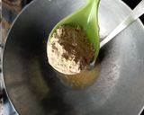 A picture of step 2 of Watermelon ka halwa.