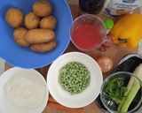 Foto del passaggio 1 della ricetta Gnocchi con verdurine