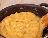 A picture of step 7 of Pineapple Halwa/Pineapple kesari.