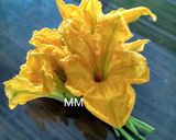 A picture of step 1 of Pumpkin Flower Fritters.