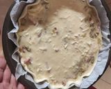 Foto del paso 6 de la receta: Quiche de bacon, champiñones y cebolla