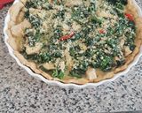 Foto del paso 4 de la receta: Quiche de Pollo Espinaca