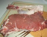 Foto del paso 1 de la receta: Rosbif al horno con papaya