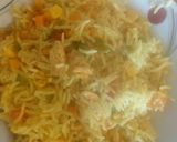 A picture of step 3 of Fajita Biryani.