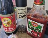 A picture of step 1 of Ketchup Chicken.
