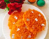 A picture of step 6 of Sindhi special sweet Gheeyar 😋😋.