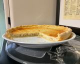 Une image de l'étape 14 de Tarte aux bananes, citron et mascarpone.