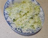 Foto del paso 1 de la receta Tortitas de calabacín con bacon