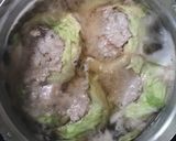 รูปขั้นตอนการทำที่ 6 ของ ต้มจืดกะหล่ำปลียัดไส้หมูสับจัดเต็ม