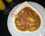 A picture of step 8 of Minced meat and potato pepper soup.