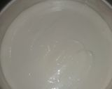 A picture of step 2 of White forest cake.