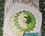 Foto langkah ke 6 dari resep Puding Tapai Hijau Vla Santan.