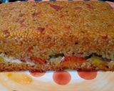 A picture of step 14 of Mediterranean Rice & Vegetable Loaf.