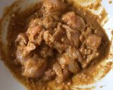 A picture of step 1 of Chicken satay.